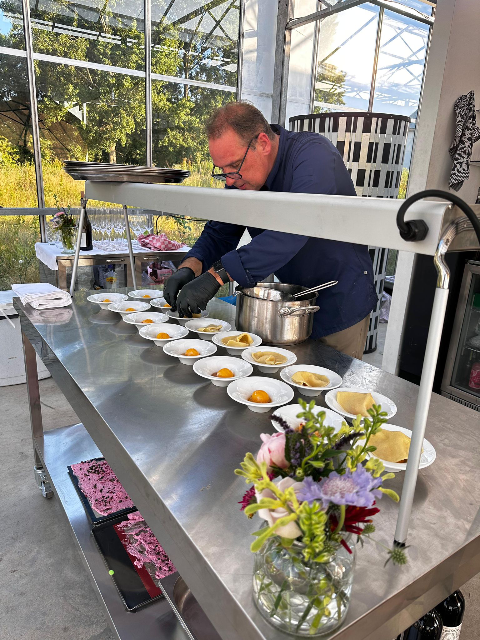 AA popup max cooking private dining, feestzaal, familiefeest