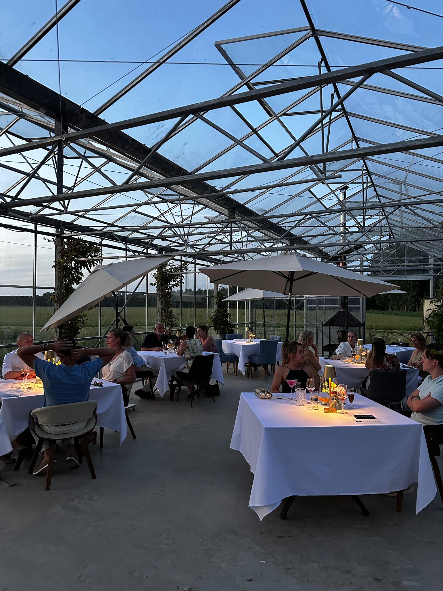 AA popup schemer lampjes feestzaal, popup